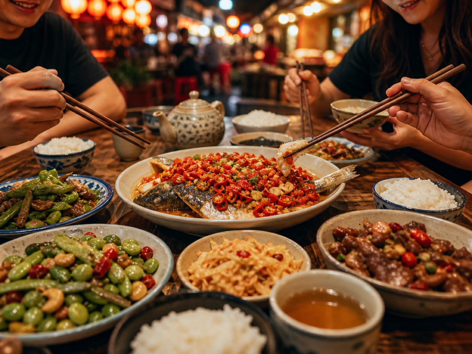 Traditional Hunan cuisine